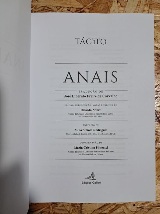 Anais (Tácito / Tacitus)