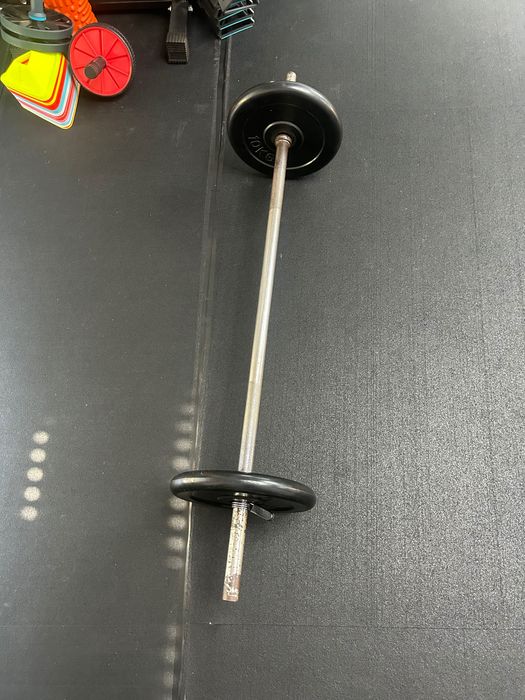 Kit barra 3 kg com discos 10kg