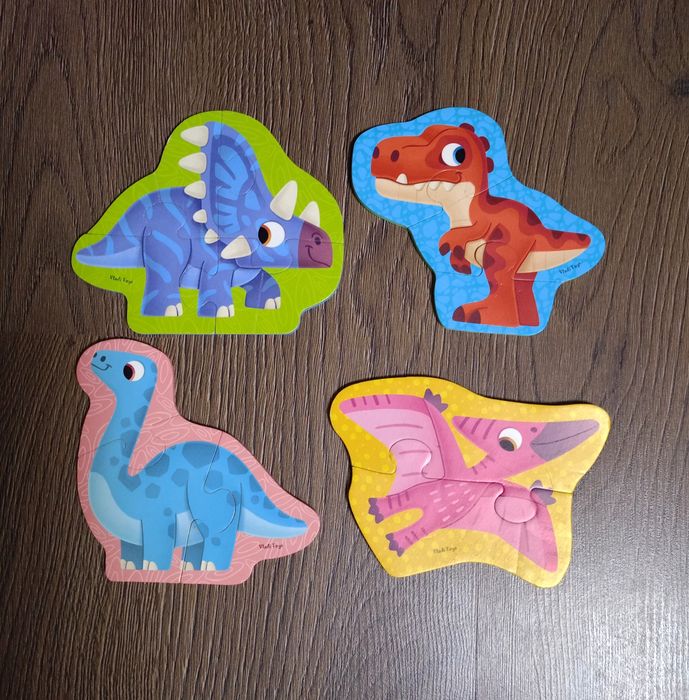 Дитячі м'які пазли для найменших.