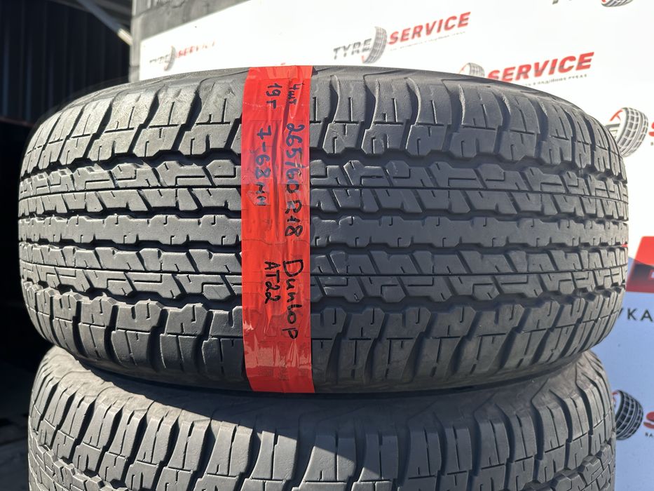Летние шины 265/60 R18 Dunlop Grandtrek AT22