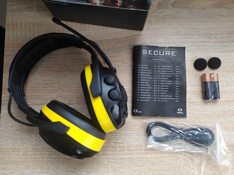 Słuchawki przeciwhałasowe Hellberg Secure React