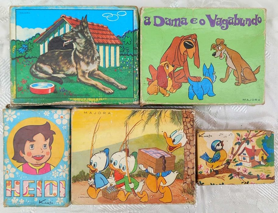 Jogos diversos e Puzzles Vintage