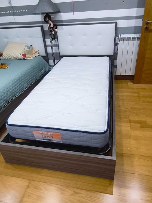 Cama individual 190x90