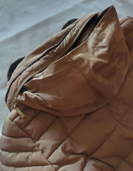 Casaco Alcochoado Bege Escuro, T40