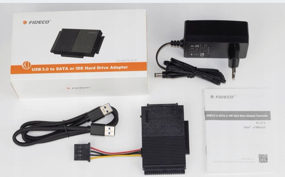 Adapter IDE/SATA Fideco PL319