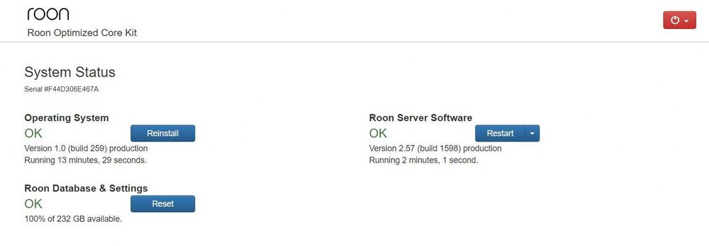Intel NUC7i5BNB - Roon Server - Akasa - bezgłośny - 16GB RAM 256SSD