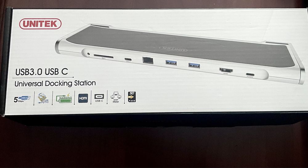 Replikator portów UNITEK Y-3708 nieużywany