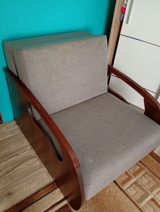 Fotel rozkładany pojedynczy