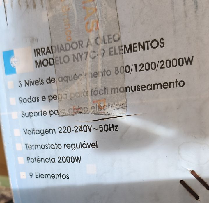 Aquecedor a Óleo - Novo