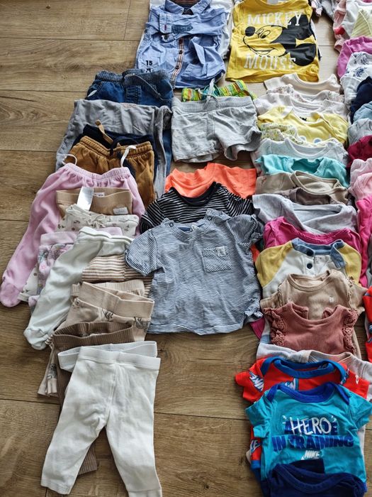 Paczka ubrań dziecięcych rozmiary 56 62 Nike