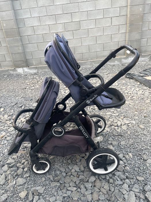 Коляска для двійні 2в1