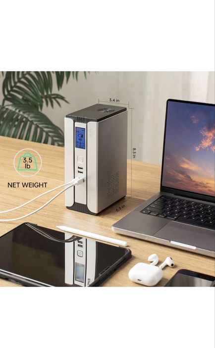 ДБЖ UPS SKE 30000mAh (230v) для роутера Wi-Fi