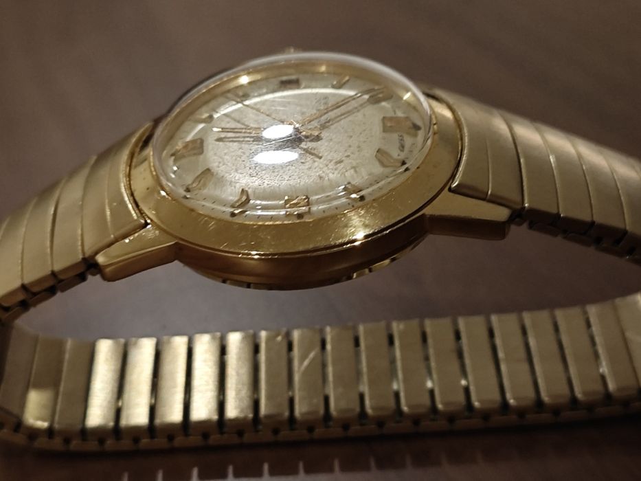 Relógio vintage Cauny Matic 25 rubis