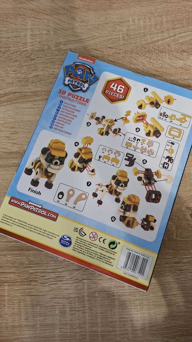 Psi Partol puzzle klocki 3D RUBBLE