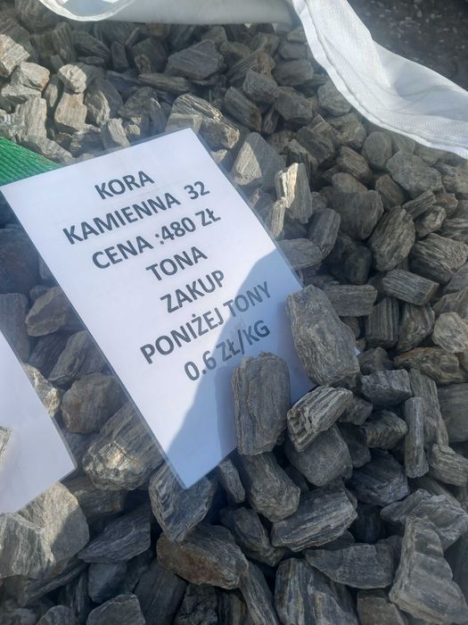 Kora kamienna rożne frakcje