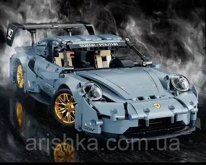 Конструктор 66637 “Машина Porshe”, 975 деталей, довжина 36 см