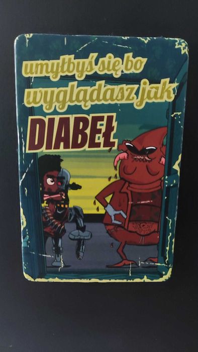 Magnes kapitan bomba umyłbyś się bo wyglądasz jak diabeł