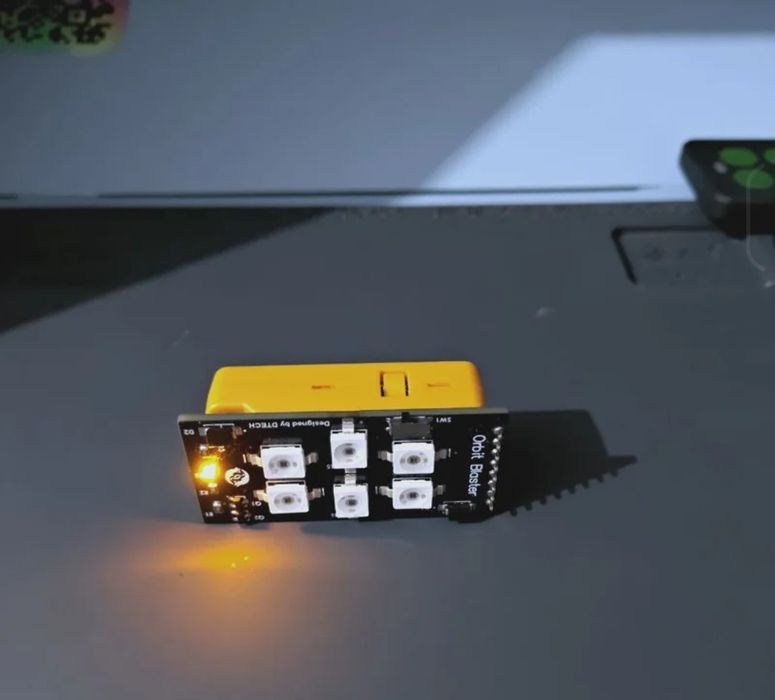 M5STICK infravermelho placa