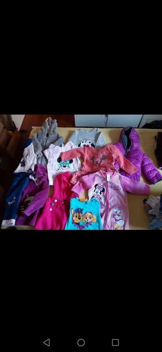 Lote roupa menina 9 a 12 meses