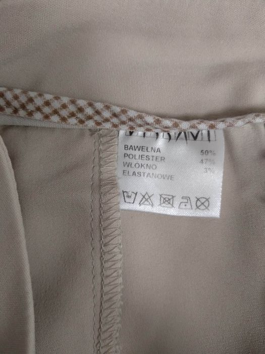 Beżowe spodnie VISSAVI