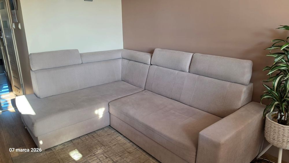 Narożnik z funkcją spania