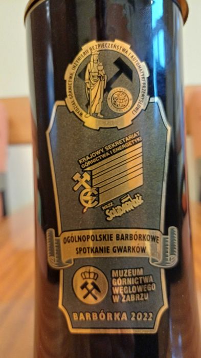 Kufel barbórkowy okolicznościowy