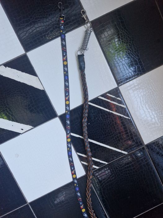 Продам новый кожанный поводок для собаки