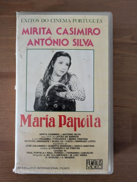 VHS " Maria Papoila " 1937 (Opt. Estado)