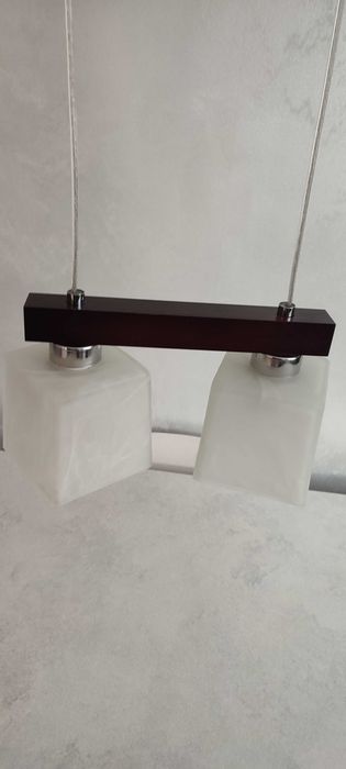 Lampa wisząca brązowa