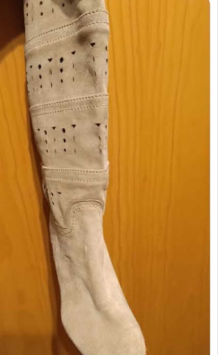 Botas em sola fabricadas em Portugal tamanho 35