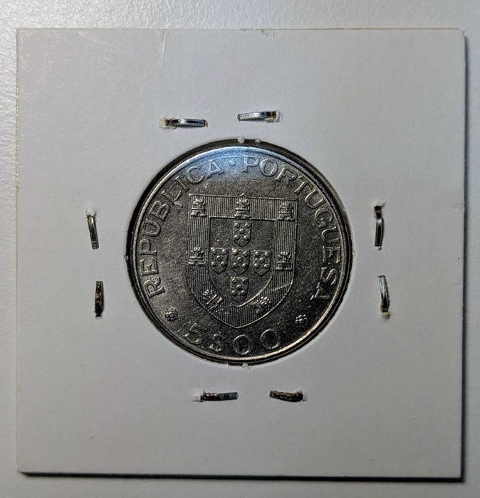 Moeda 5 escudos 1978- Alexandre Herculano