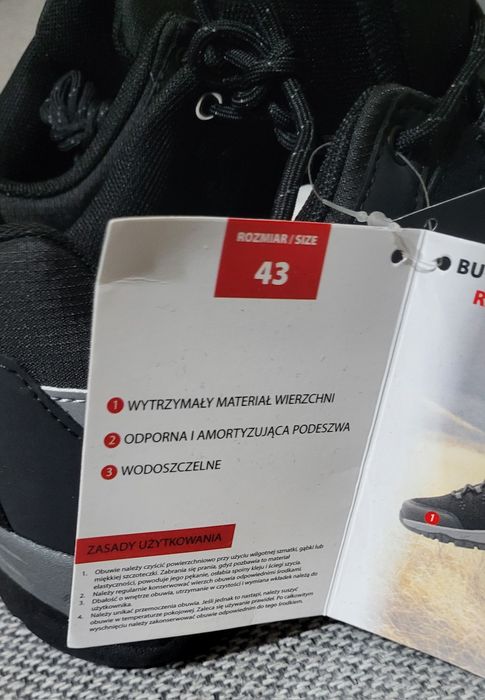 Nowe Buty męskie trekkingowe HiMountain 43 Wodoodporne