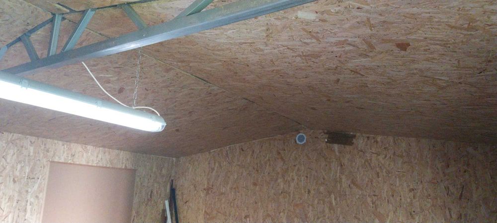 Garaż blaszany 4,5x6,5m