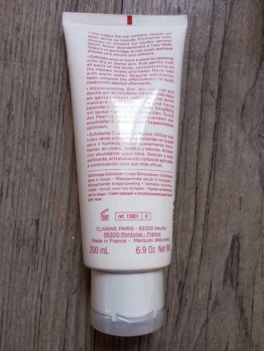 Clarins esfoliante rosto