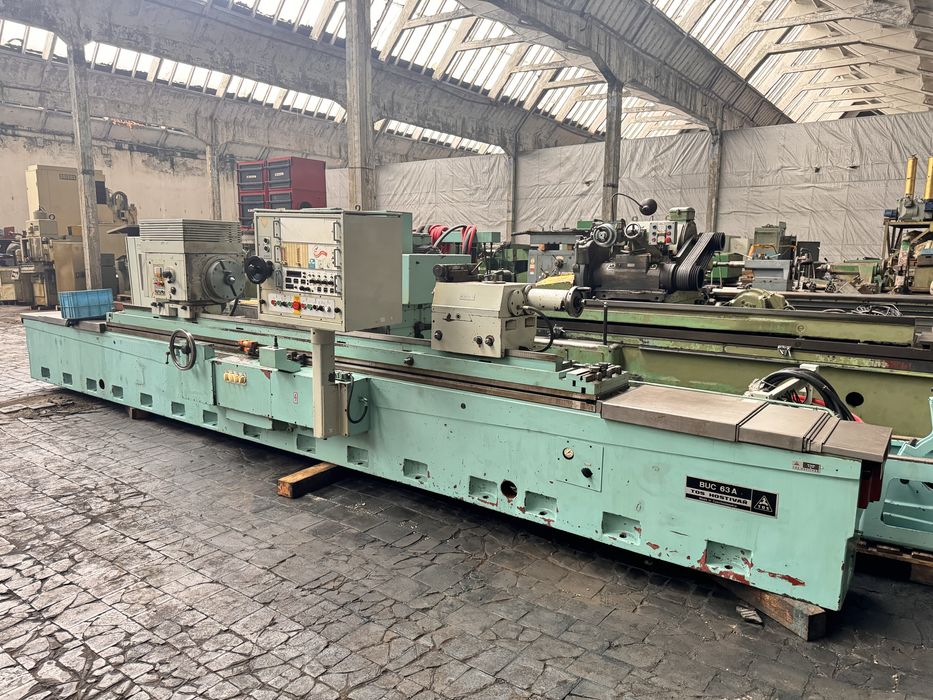 Szlifierka do wałów BUC 63A/3000 TOS