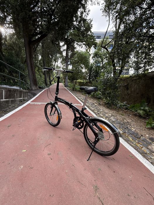 Bicicleta dobrável praticamente nova