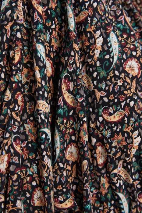 Jesienna sukienka Zara • paisley