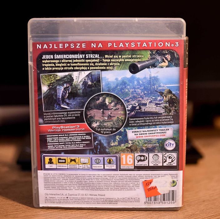PS3 # Sniper Ghost Warrior PL