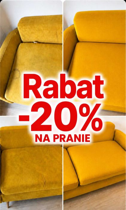 Pranie Tapicerki Meblowej | Czyszczenie Tapicerki | Pranie Materace | Pranie Kanap i Fotelów Krakow