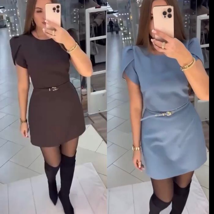 Приталена Сукня з поясом
