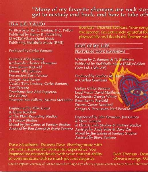 Santana Supernatural - CD