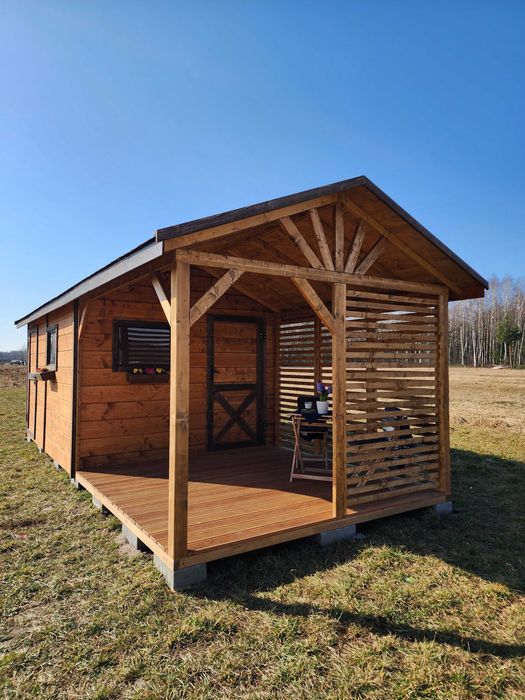 Domek letniskowy na działkę ROD 7x3