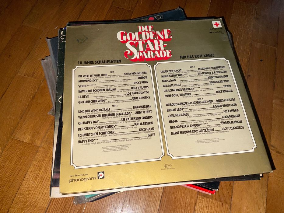Lp Die GoldenE Star- parade