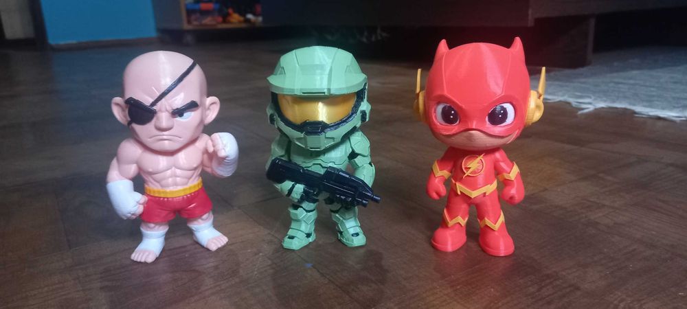 Chibis Impressão 3D