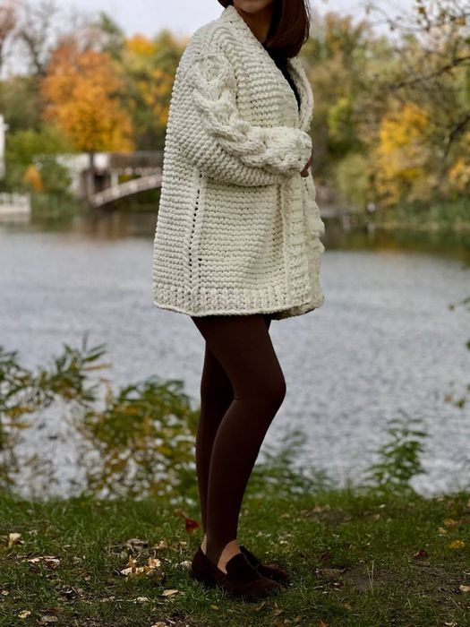 Вʼязаний кардиган