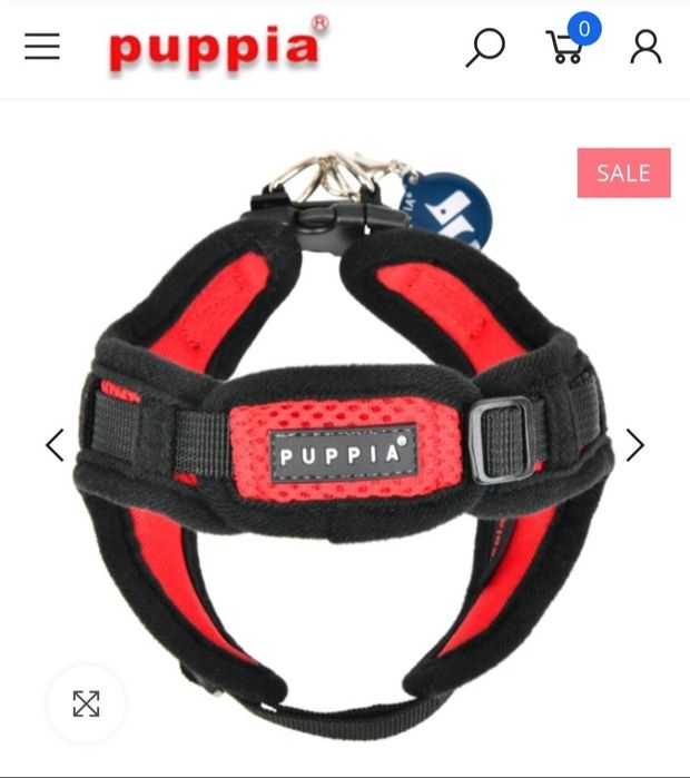 Шлейка-ремінь для собак Puppia