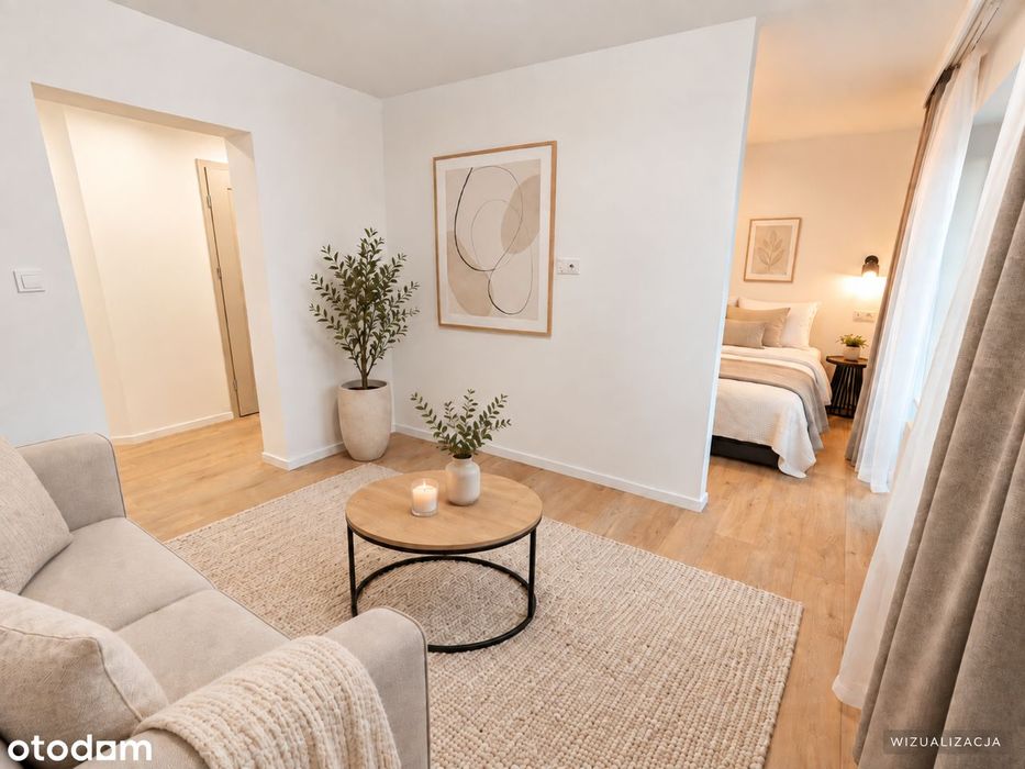 Mieszkanie na sprzedaż | 39 m² | 1 piętro | Generalny remont | Piwnica