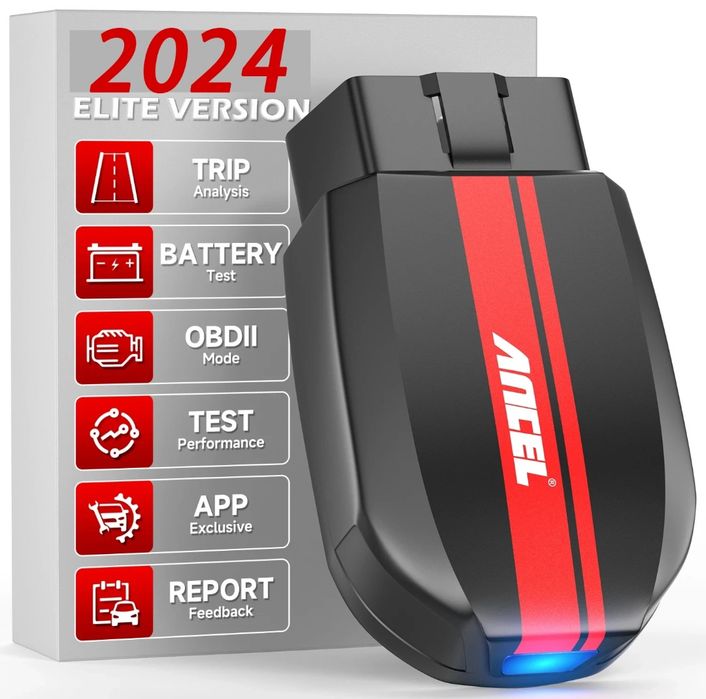 Ancel BD200 OBD2 Bluetooth 5.0 Scanner Diagnóstico Profissional NOVO