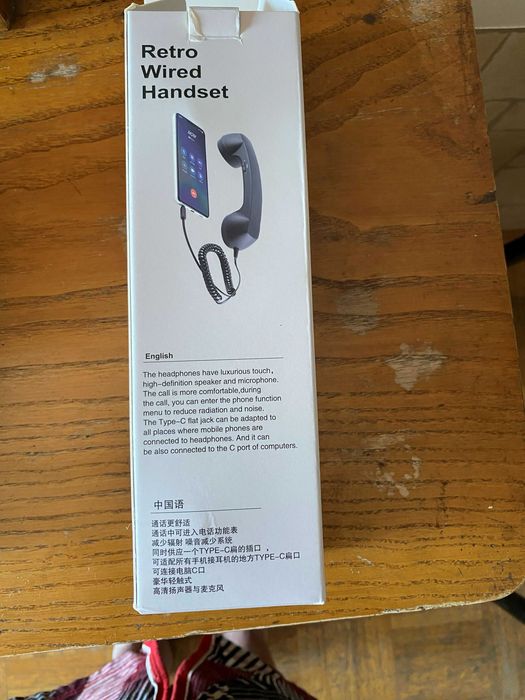 Słuchawka Retro do telefon smartfon