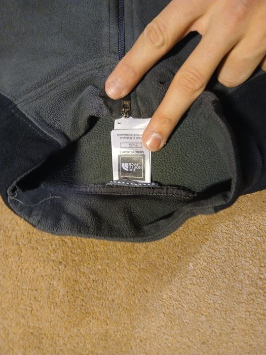 The North Face L Black/Grey Fleeces como novo